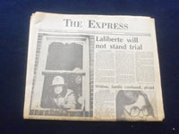 1982 FEB 5 THE EXPRESS NEWSPAPER - EASTON, PA - NO TRIAL FOR LALIBERTE - NP 6125