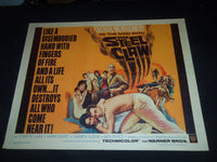 1961 THE STEEL CLAW 1/2 SHEET MOVIE POSTER - GEORGE MONTGOMERY - P 422