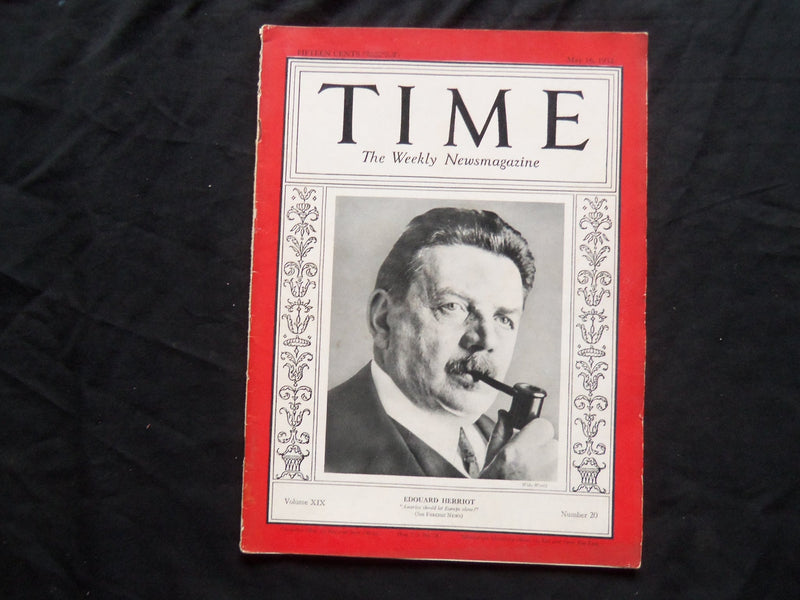 1932 MAY 23 TIME MAGAZINE - NEWTON DIEHL BAKER - T 322