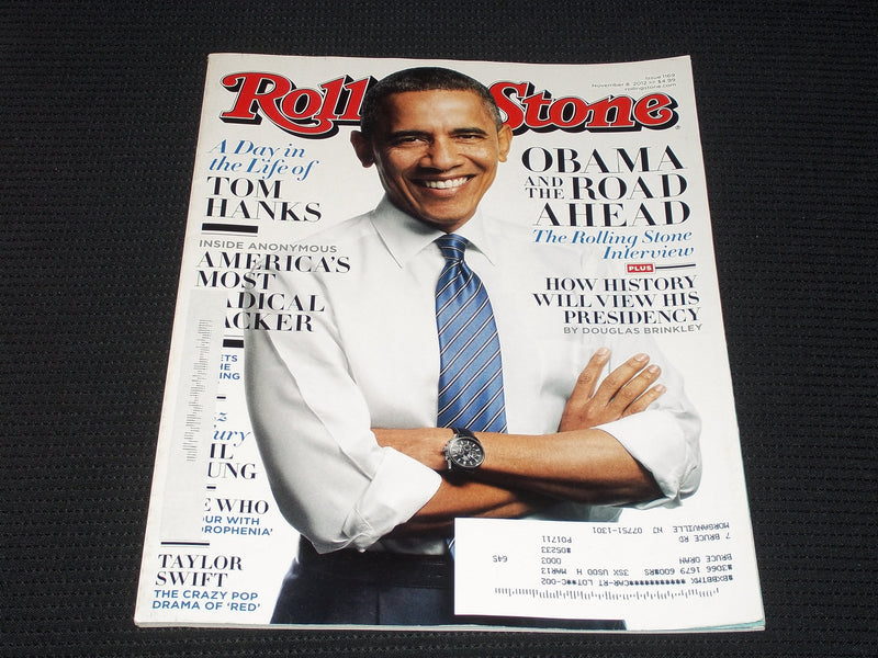 2012 NOVEMBER 8 ROLLING STONE MAGAZINE - BARACK OBAMA FRONT COVER - E 1716