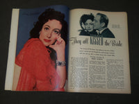 1942 AUGUST PHOTOPLAY MOVIE MIRROR MAGAZINE - AMERICAN FLAG COVER - M 275
