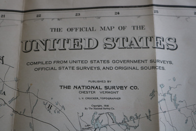 EARLY 1900'S MAPS AND GAZETTEERS MAGAZINE - LOT OF 18 - O 3901