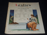 1916 SEPTEMBER 14 LESLIE'S ILLUSTRATED MAGAZINE - 2 YEARS OF WAR COVER - E 5560