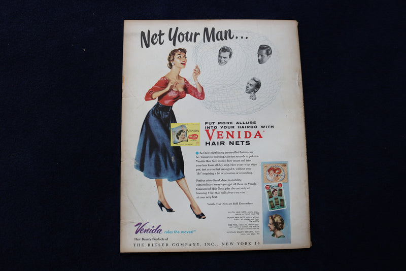 1956 NOVEMBER SCREENLAND MAGAZINE - ELIZABETH TAYLOR COVER - E 12841