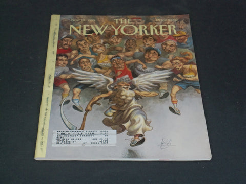 1995 NOVEMBER 13 THE NEW YORKER MAGAZINE - ILLUSTRATED COVER - NY 1778