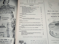 1940 FEBRUARY 5 LIFE MAGAZINE - SWEDISH AVIATORS COVER - L 168