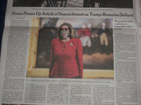 2021 JANUARY 9 NEW YORK TIMES - HOUSE PREPARES ARTICLE OF IMPEACHMENT