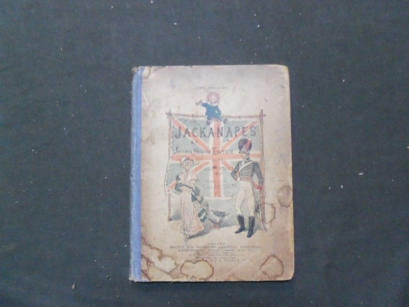 1880S JACKANAPES CHILDREN'S BOOK - JULIANA HORATIA EWING - CANDLECOTT - KD 1744I