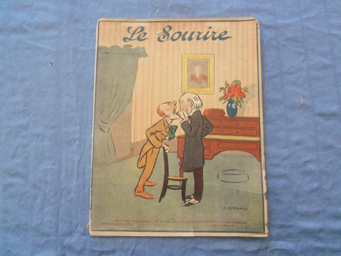 1902 NOV 15 LE SOURIRE MAGAZINE - ILLUSTRATED COMEDY - FRENCH TEXT - SP 4865E