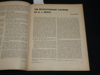 1957 SEPT/OCT LIBERATION MAGAZINE - A. J. MUSTE - DOUBLE NUMBER ISSUE - J 6993
