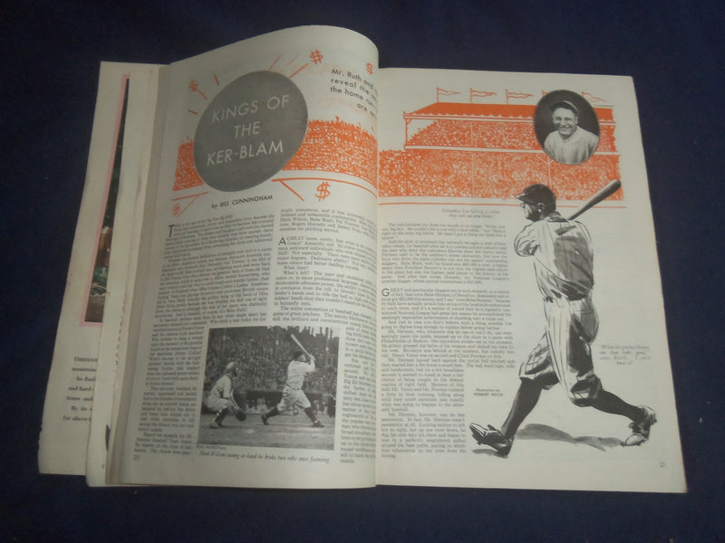 1930 COUNTRY HOME MAGAZINE - THE GREATEST SHO ON EARTH - B 4164M