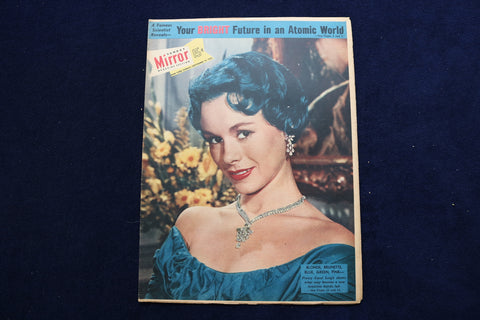 1954 SEPTEMBER 19 NY MIRROR MAGAZINE - CAROL LEIGH COVER - E 22541
