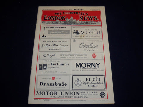 1960 DECEMBER 3 ILLUSTRATED LONDON NEWS MAGAZINE - POLARIS NUCLEAR SUB - E 8058
