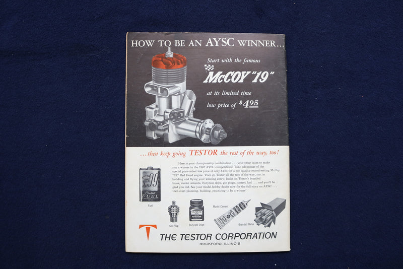 1962 JULY MODEL AIRPLANE NEWS MAGAZINE - CONVAIR'S B-58 COVER - E 11576