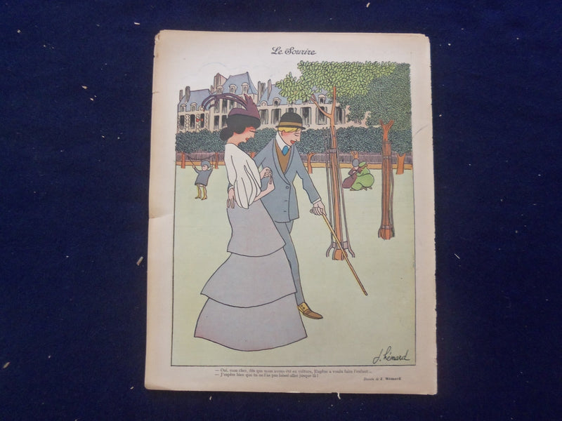 1908 OCT 17 LE SOURIRE MAGAZINE - ILLUSTRATED COMEDY - FRENCH TEXT - SP 4867Q