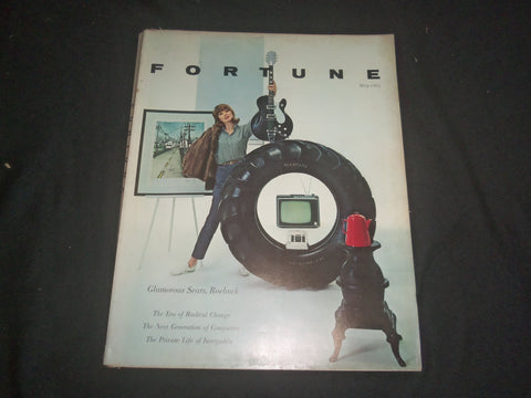 1964 MAY FORTUNE MAGAZINE- GLAMEROUS SEARS, ROEBUCK-ERA OF RADICAL CHANGE- F 809