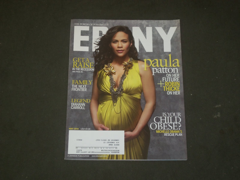 2010 MAY EBONY MAGAZINE - PAULA PATTON COVER - B 1287