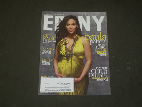 2010 MAY EBONY MAGAZINE - PAULA PATTON COVER - B 1287