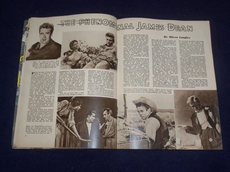 1957 APRIL FILM REVIEW MAGAZINE - JANETTE SCOTT - THE GOOD COMPANIONS - J 9687