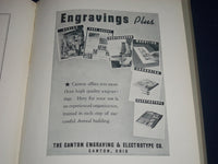 1938 INDIAN VILLAGE ANNUAL UPPER SANDUSKY HIGH SCHOOL YEARBOOK - YB 717