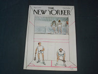 1977 NOVEMBER 7 NEW YORKER MAGAZINE FRONT COVER ONLY - GREAT ART FOR FRAMING