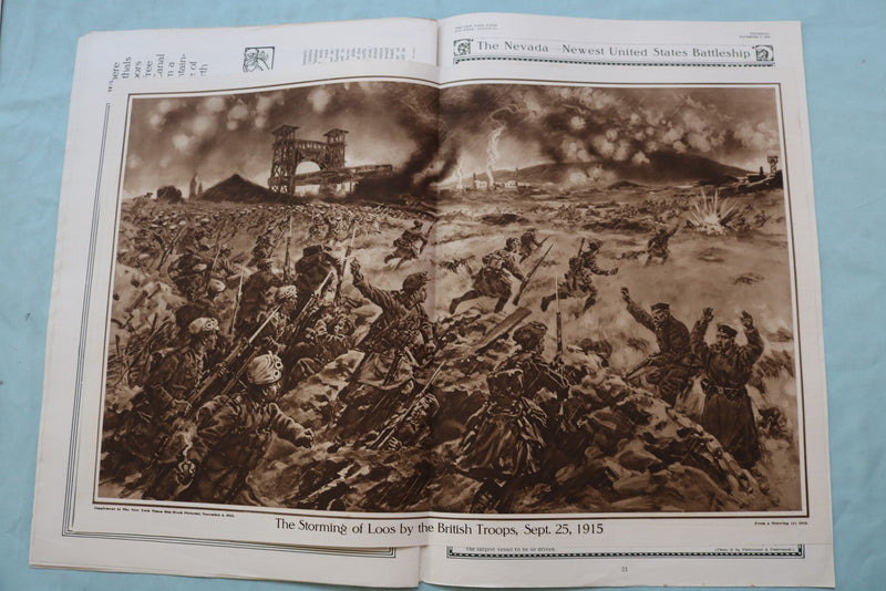 1915 NOV 4 NEW YORK TIMES MID-WEEK PICTORIAL - BULGARIA CZAR FERDINAND - NP 9153
