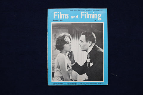 1959 AUG FILMS AND FILMING MAGAZINE - LESLIE CARON & HENRY FONDA COVER - E 19188