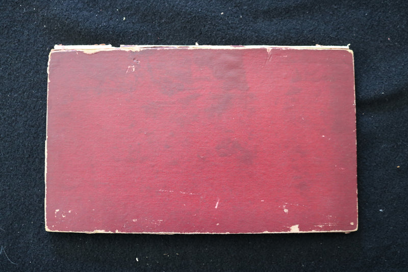 1900'S PANORAMA VOM RHEIN MAINZ-COLN FOLD-OUT HARDCOVER BOOK - K 2360
