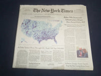 2021 OCT 2 NEW YORK TIMES-BIDEN TELLS DEMS INFRASTRUCTURE HINGES ON SOCIAL BILL