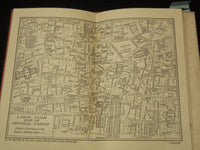 1940'S BACON'S LARGE PRINT MAP OF LONDON AND SUBURBS - LINEN BACKED - K 2022