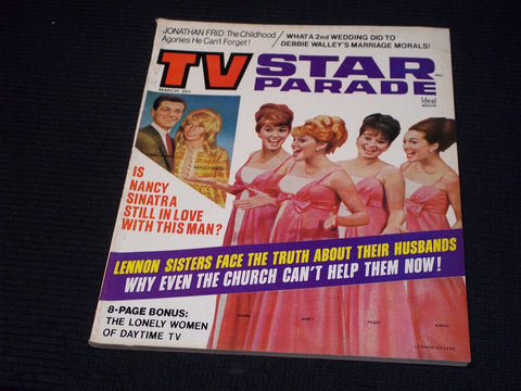 1969 MARCH TV STAR PARADE MAGAZINE - THE LENNON SISTERS FRONT COVER - E 14032