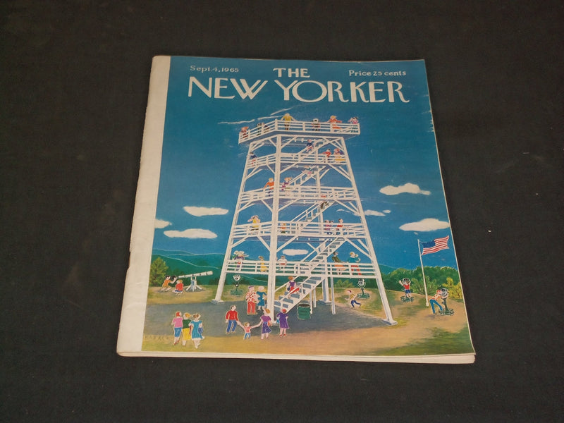 1965 SEPTEMBER 4 THE NEW YORKER MAGAZINE - ILLUSTRATED COVER - NY 848