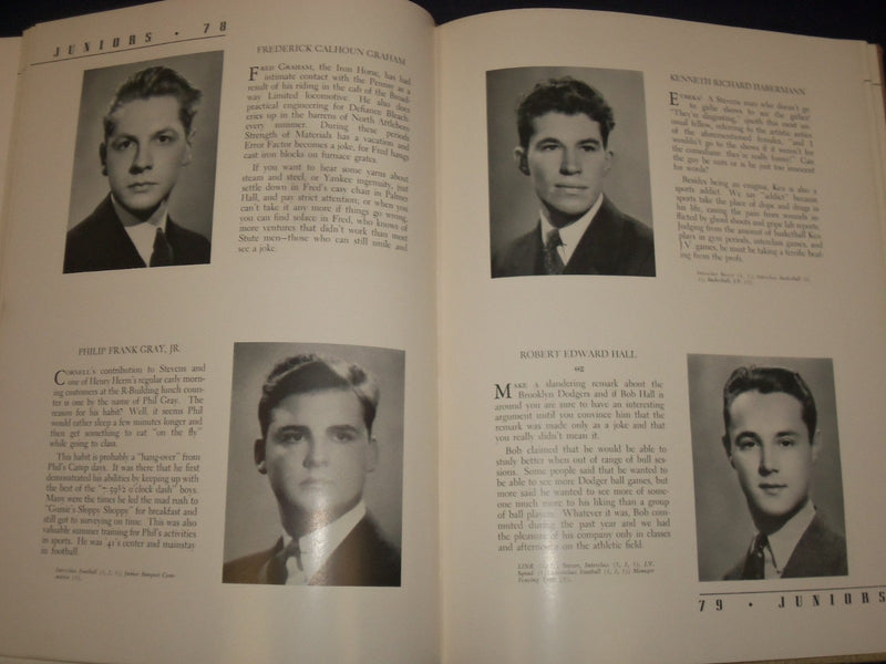1940 THE LINK STEVENS INSTITUTE OF TECHNOLOGY NEW JERSEY YEARBOOK - YB 1