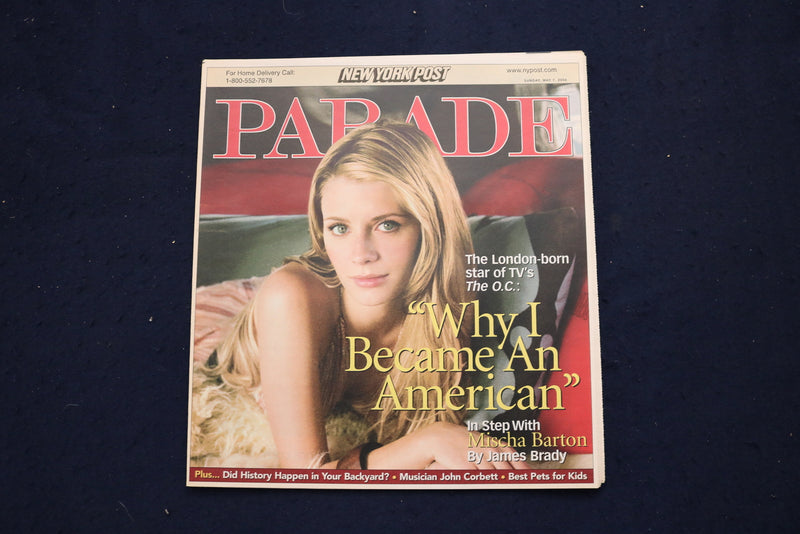 2006 MAY 7 PARADE MAGAZINE - MISCHA BARTON COVER - E 18362