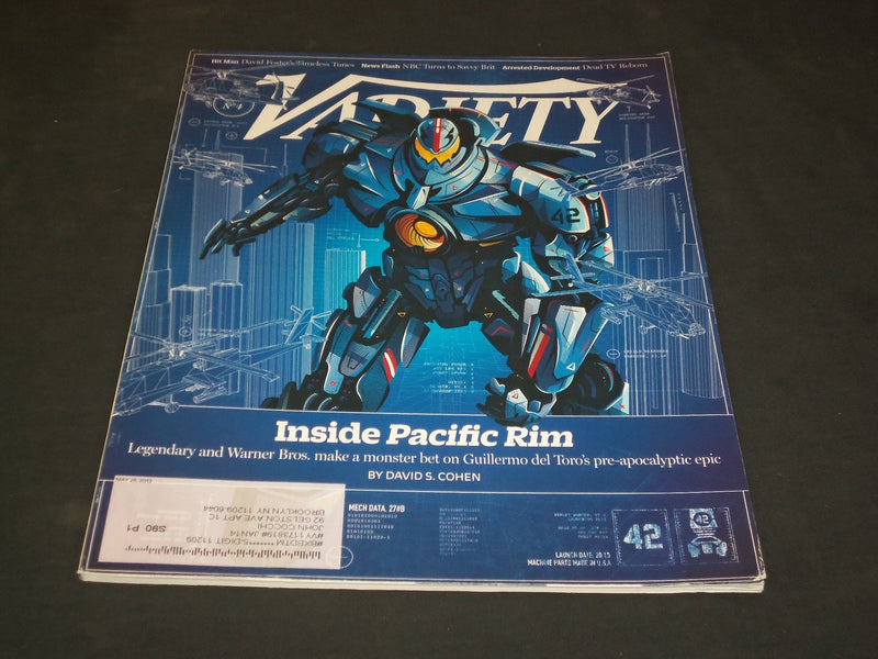 2013 MAY 28 VARIETY MAGAZINE - PACIFIC RIM - SP 3336