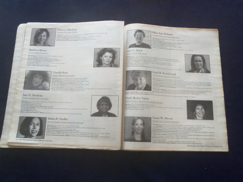 1997 APRIL NORTHEAST PENNSYLVANIA BUSINESS JOURNAL - SCRANTON, PA - NP 6193