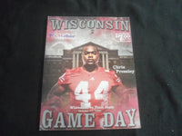 2008 OCTOBER 11 FOOTBALL PROGRAM - UNIV OF WISCONSIN VS PENN STATE UNIV- B 5534L