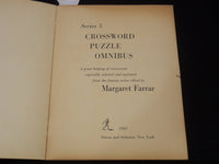 1962 CROSSWORD PUZZLE OMNIBUS SERIES 5 - MARGARET FARRAR - K 2610