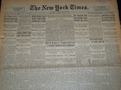 1930 JULY 28 NEW YORK TIMES - FRENCH KEEP DAVIS CUP - NT 3886