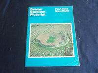 1981 NOV 21 FOOTBALL PROGRAM - PENN STATE UNIV VS NOTRE DAME UNIV - ST 6044Z