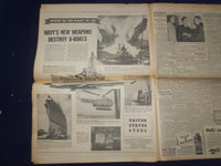1943 JULY 13 NEW YORK TIMES -ALLIES SEIZE SYRACUSE AND NINE OTHER TOWNS- NP 6545
