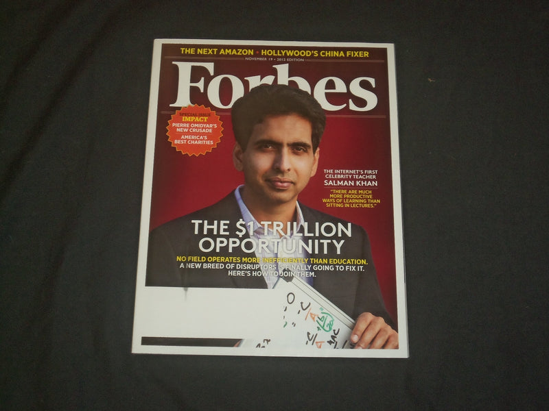 2012 NOVEMBER 19 FORBES MAGAZINE - SALMAN KHAN COVER - B 1064