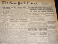 1917 JANUARY 5 NEW YORK TIMES - WILSON TO SEND NOTE TO POWERS - NT 8735