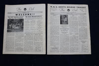 1949-1954 THE OWL NEWSPAPER - WESTMINSTER (MD) HIGH SCHOOL - LOT OF 48 - NP 8905