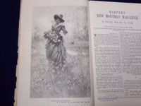 1884 HARPER'S MONTHLY MAGAZINE LOT 12 COMPLETE YEAR - HOWARD PYLE - ADS - WR 250