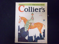 1933 SEP 23 COLLIER'S MAGAZINE - GREAT ILLUSTRATIONS, ARTICLES & ADS - ST 3611