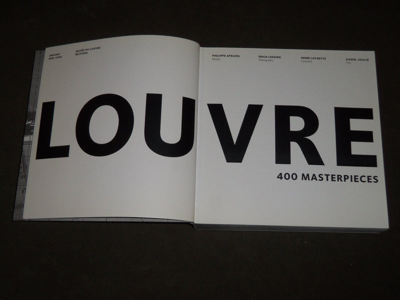 2008 LOUVRE HARDCOVER BOOK BY DANIEL SOULIE - NICE PRINTS - KD 4987