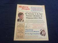 1973 MAY 6 MODERN PEOPLE NEWSPAPER - TED KENNEDY TO BE NEXT PRESIDENT - NP 5677