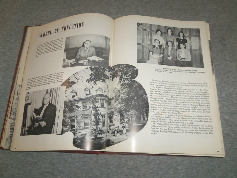 1953 THE RECORD UNIVERSITY OF PENNSYLVANIA YEARBOOK - PHILADELPHIA, PA - YB 2447