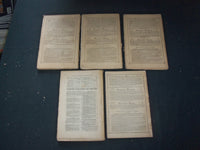 1875-76 HARPER'S MONTHLY MAGAZINE-LOT 14 ISSUES-NICE ILLUSTRATIONS & ADS-WR 364H